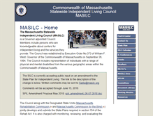 Tablet Screenshot of masilc.org